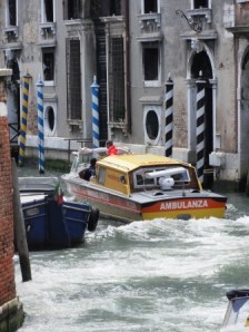 Ambulance in Venice