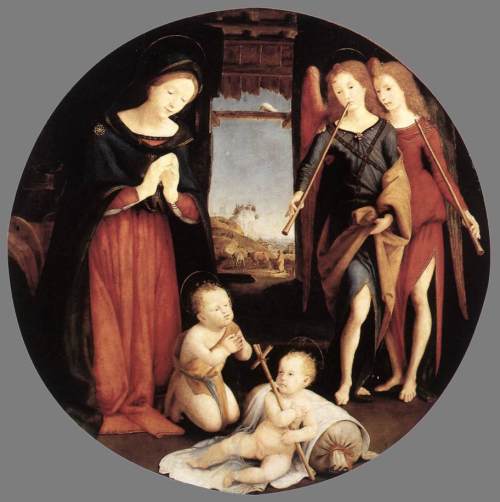 The Adoration of the Christ Child, Piero di Cosimo