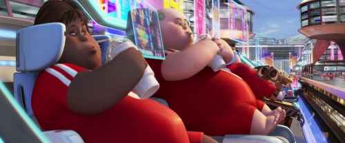 Disney/Pixar's vision of the future as see in the movie Wall-E.